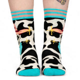 Disco Cowboy Crew Socks from FootClothes