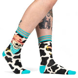 Disco Cowboy Crew Socks from FootClothes