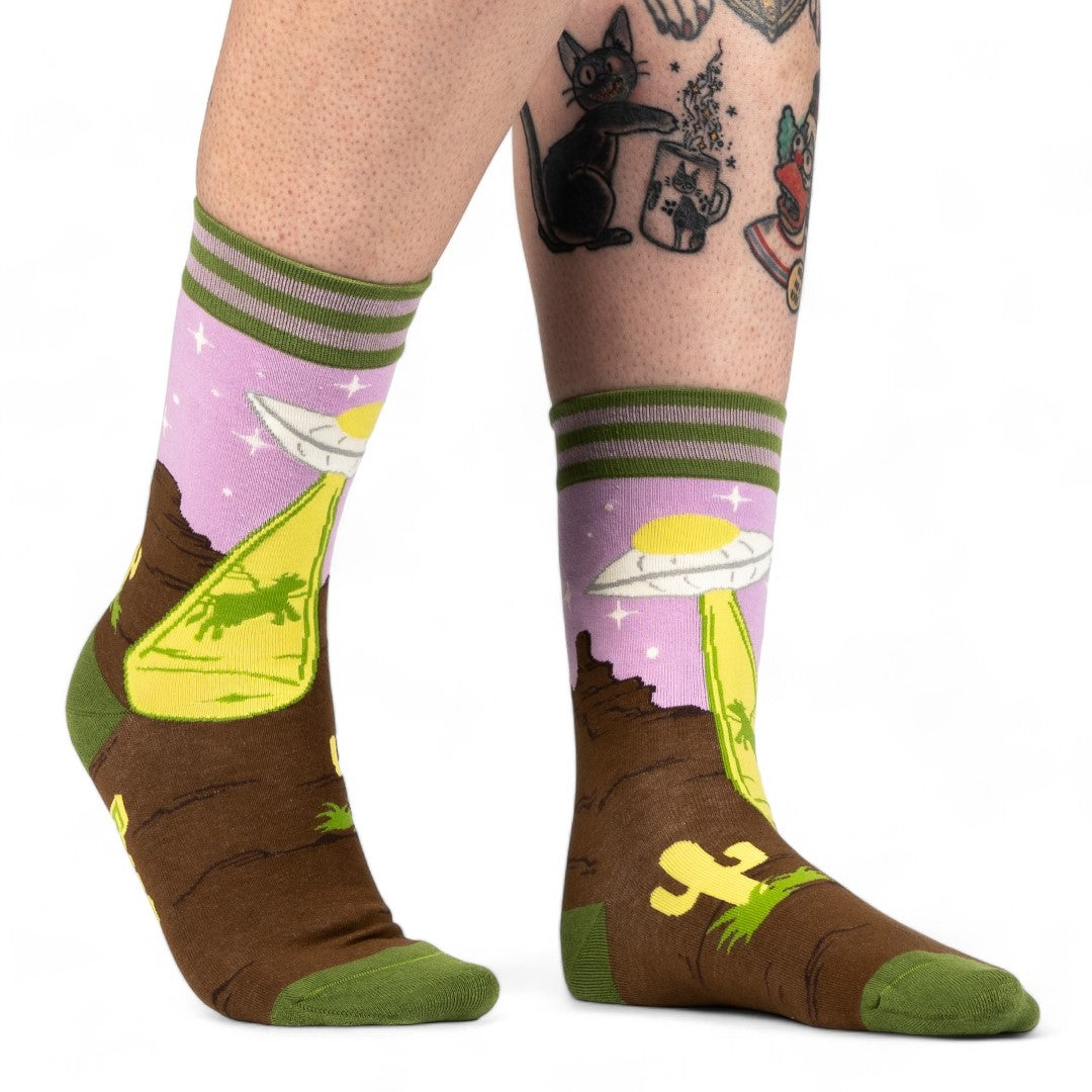 Home on the Strange Crew Socks from FootClothes