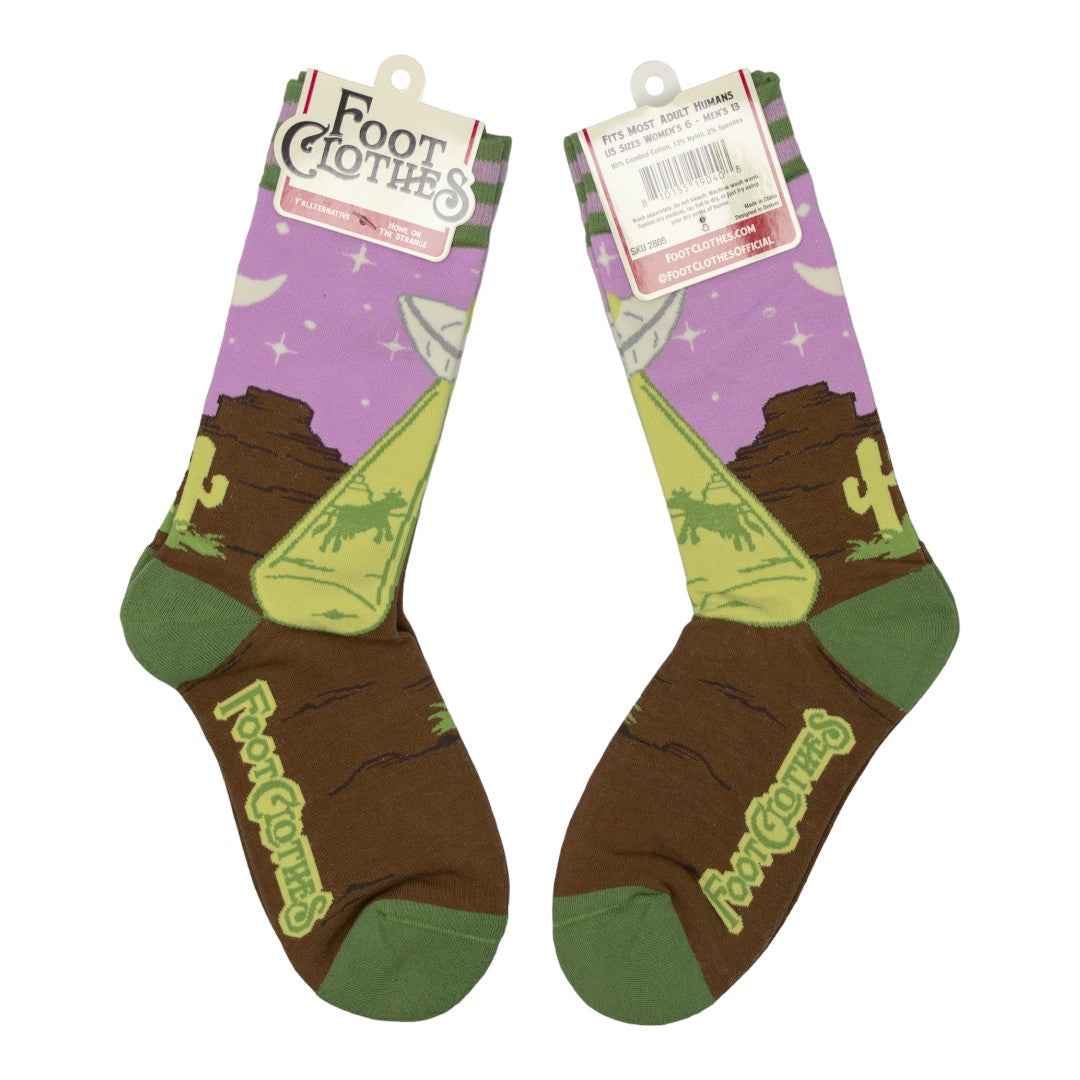 Home on the Strange Crew Socks from FootClothes
