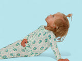 BLUE RIBBON BLOOMS DREAM RUFFLE ROMPER from DREAM BIG LITTLE CO