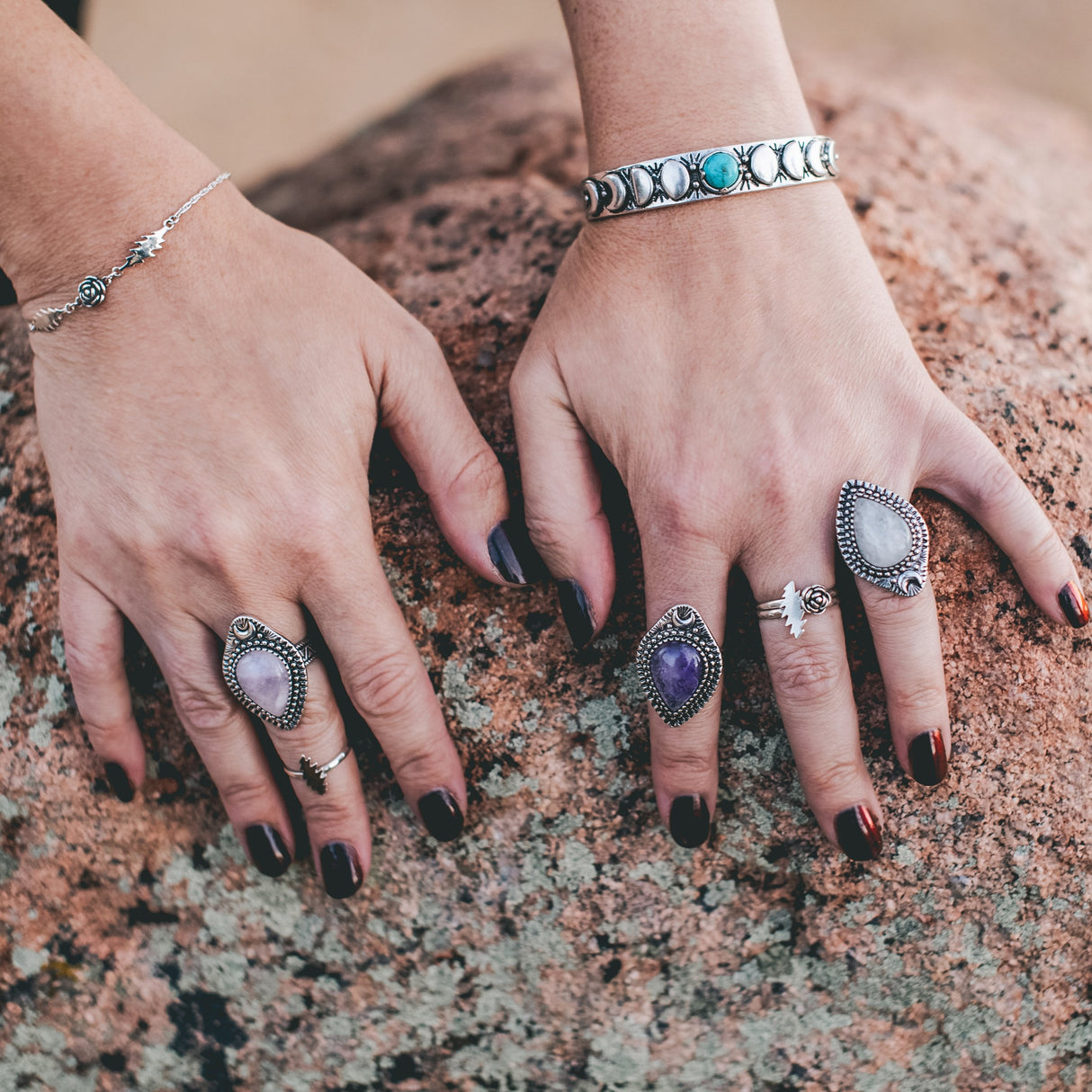 Moonlight Ring | Amethyst from Hiouchi Jewels