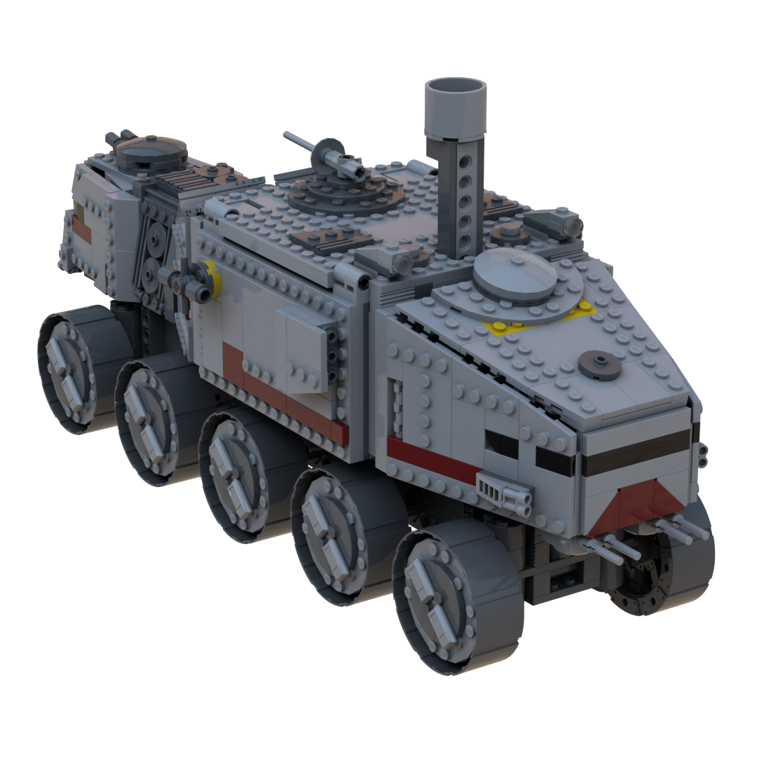 11917: CLONE TURBO TANK from REPUBLICBRICKS