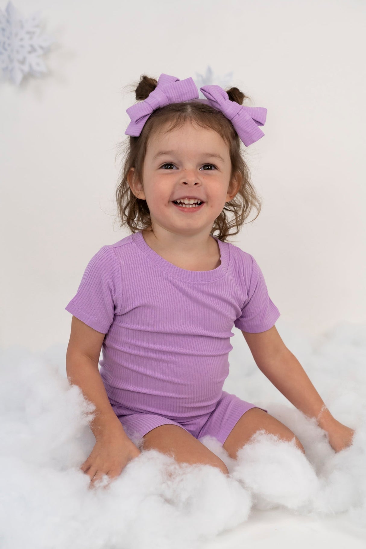 AMETHYST RIB DREAM SHORT SET from DREAM BIG LITTLE CO