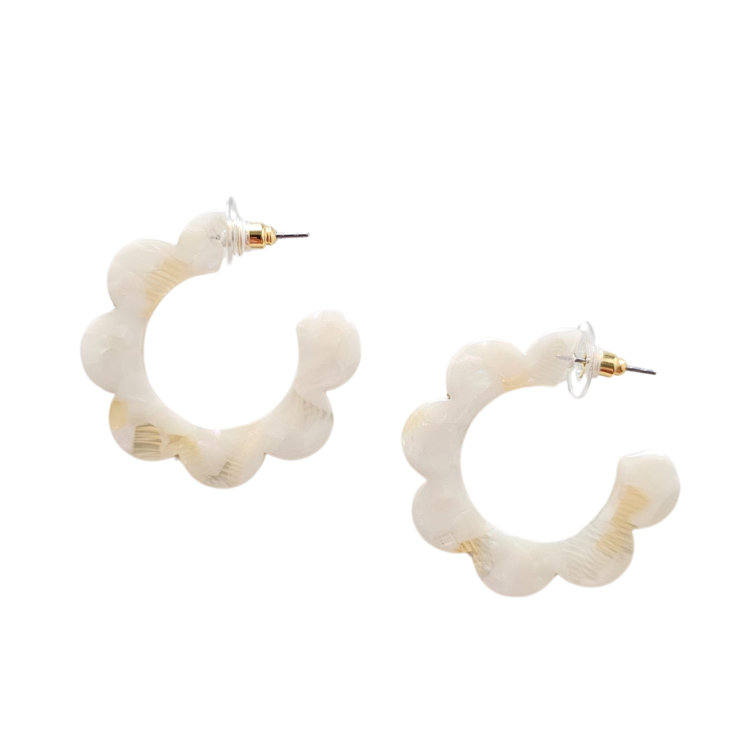 Flora Hoops - Cream from Spiffy & Splendid