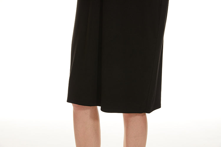 MM EVERYTHING TSHIRT DRESS - BLACK CREW NECK from Mia Mod