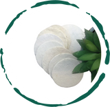 Natural Loofah Pads 5-pcs from BeNat