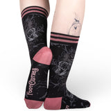 Eternal Roses Crew Socks from FootClothes