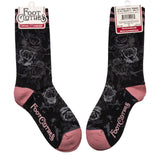 Eternal Roses Crew Socks from FootClothes