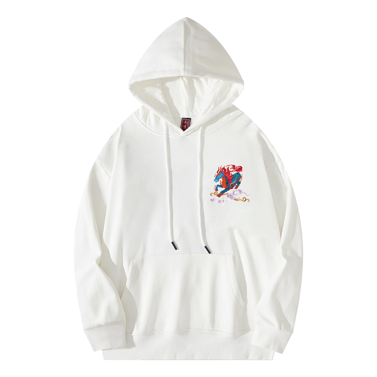 Demon Horse Embroidery Hoodie from Niepce Inc