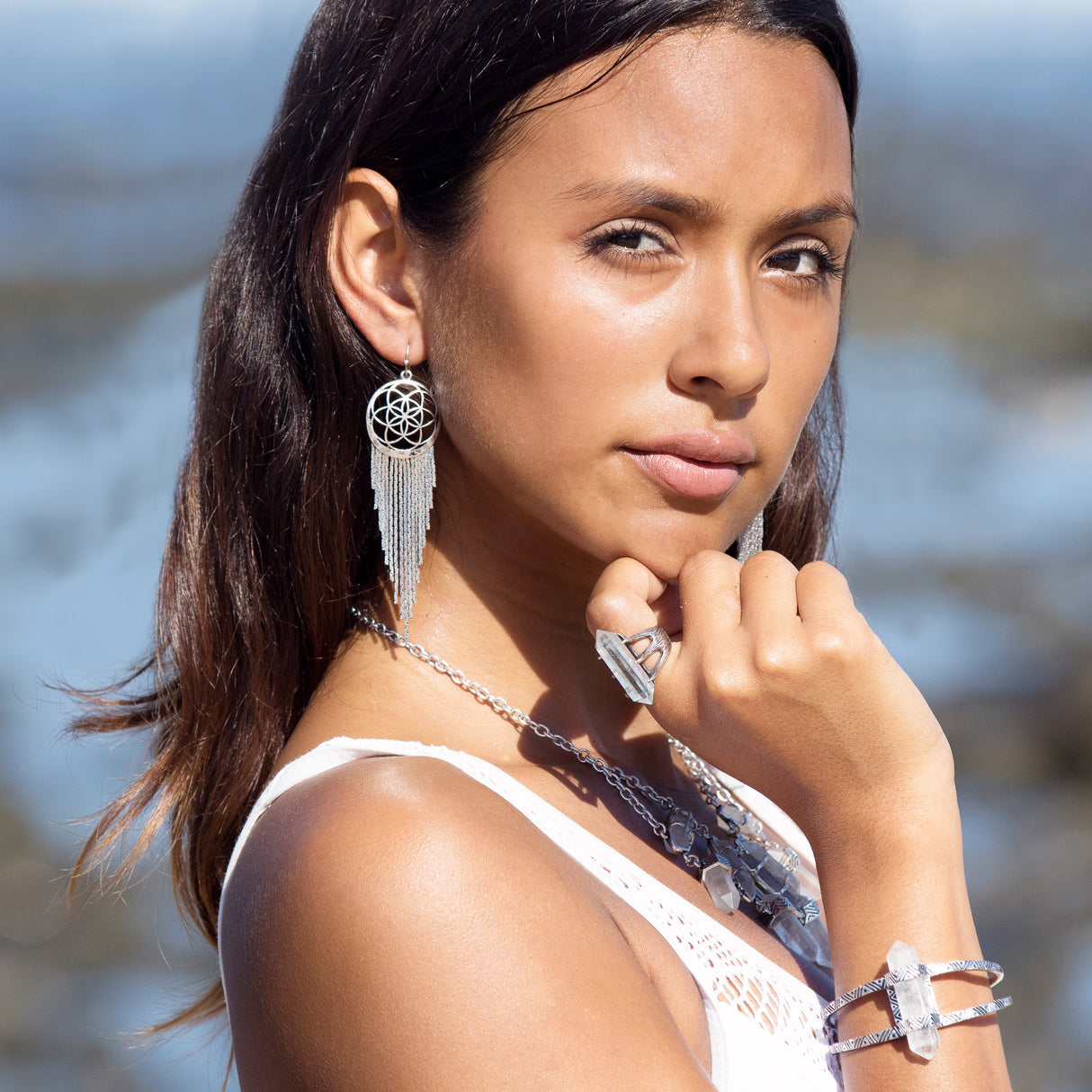 Dreamer Earring | Silver from Hiouchi Jewels