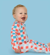 USA CHECKERS DREAM ROMPER from DREAM BIG LITTLE CO
