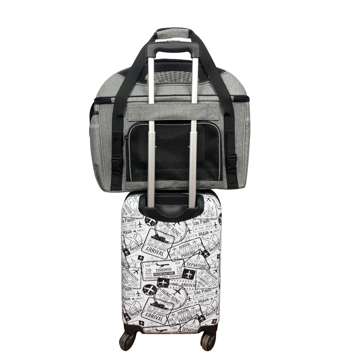 Mr. Peanut's Coronado Series Pet Car Seat & Mobile Crate from Mr. Peanut's Pet Carriers