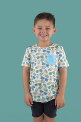 COOL SUMMER DREAM POCKET TEE from DREAM BIG LITTLE CO