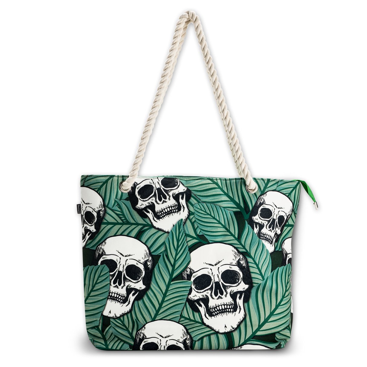 Tropic Skulls Shoulder Beach Bag From Zapps Clothing