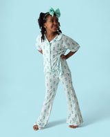 BLUE RIBBON BLOOMS DREAM GIRL'S FLARE SET from DREAM BIG LITTLE CO