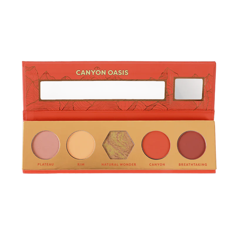 Blooming Beauty 5 shade palette from Profusion Cosmetics