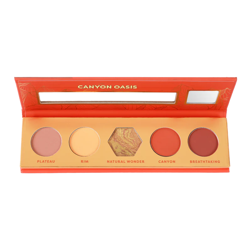 Blooming Beauty 5 shade palette from Profusion Cosmetics