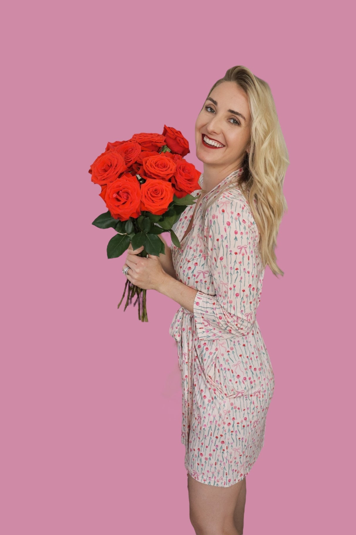 BLOOMS & BOWS Women's Dream Robe from DREAM BIG LITTLE CO