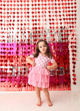 BUBBLEGUM CHECKERS DREAM TUTU DRESS from DREAM BIG LITTLE CO
