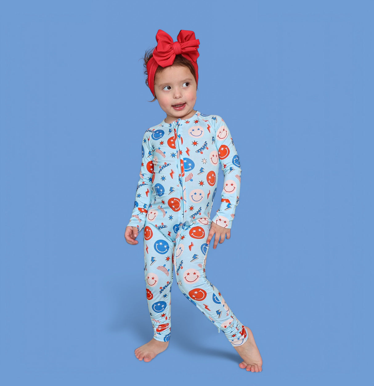 FREEDOM SKATIN' SMILES DREAM ROMPER from DREAM BIG LITTLE CO