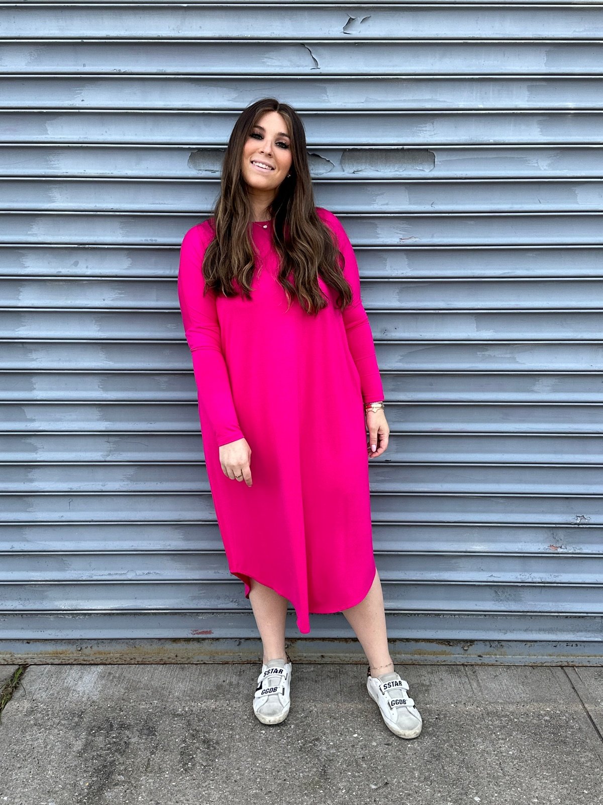 Basic T- Dress From Drama NYC Plus