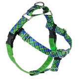 Electric Glow Green Plaid Freedom No-Pull Dog Harness – EarthStyle from 2 Hounds Design