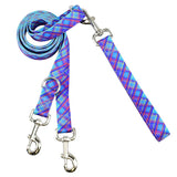 Twilight Glow Blue Plaid Freedom No-Pull Dog Harness – EarthStyle from 2 Hounds Design