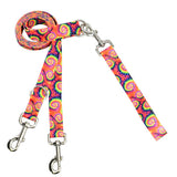 Classic Tie-Dye Double Connection Leash – EarthStyle from 2 Hounds Design