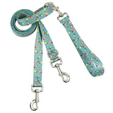 Jolly Gnomes Double Connection Leash – EarthStyle from 2 Hounds Design