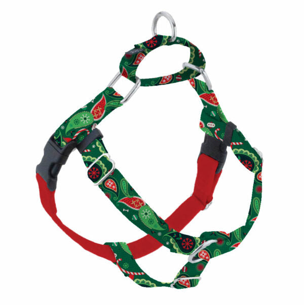 Holiday Paisley Freedom No-Pull Dog Harness – EarthStyle from 2 Hounds Design