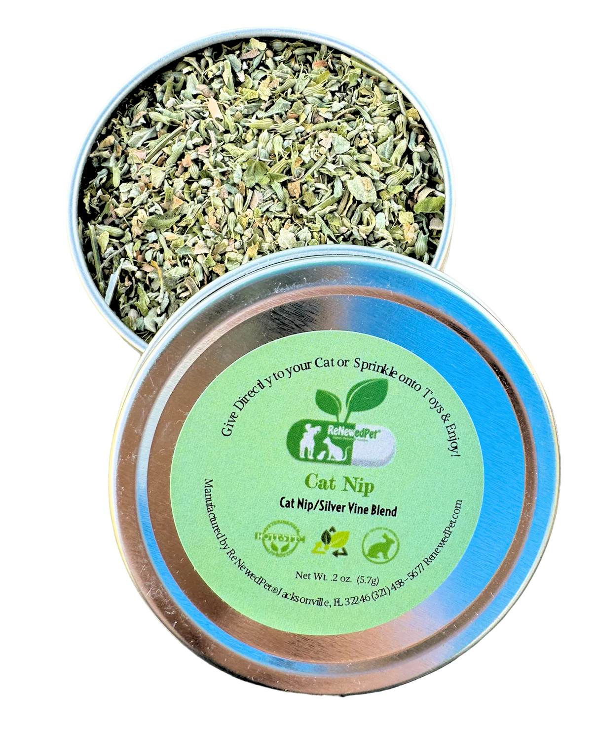 ORGANIC CATNIP / SILVER VINE MIX from ReNewedPet