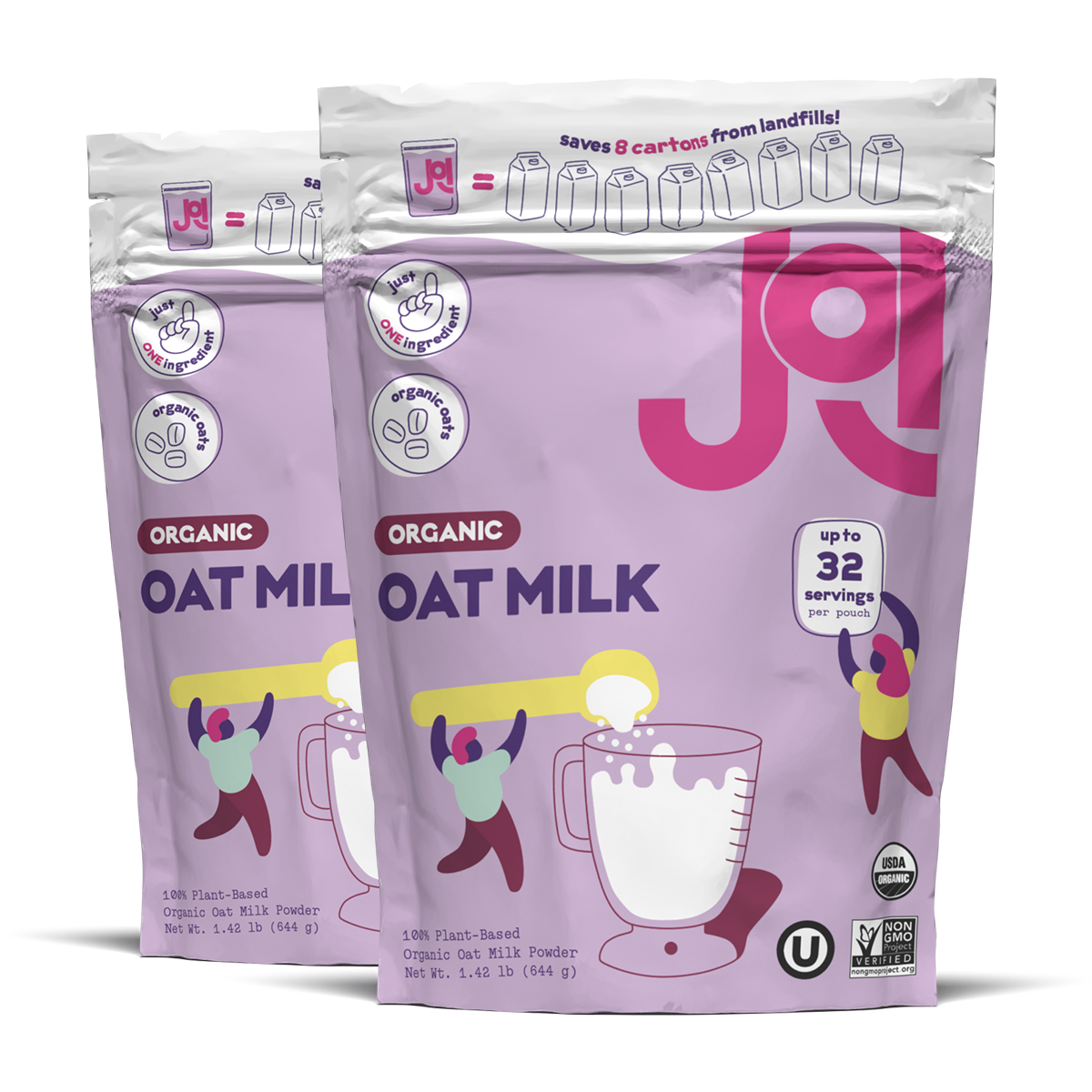 Organic Oat Milk Powder 2-Pack From JOI