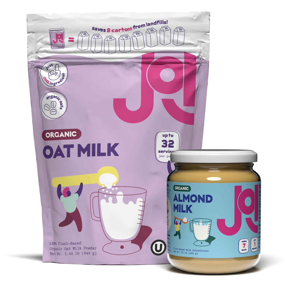 Organic Oat & Organic Almond 2-Pack From JOI