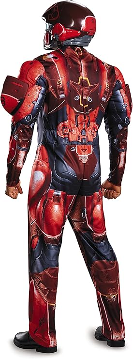 Disguise Men's Halo Red Spartan Muscle Costume XXL from Infinite Basics