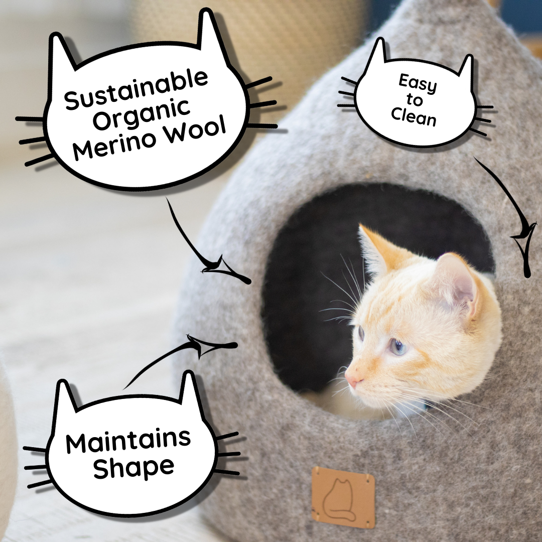 Cat Design | Ear Style Cave from Fuzzy Cove