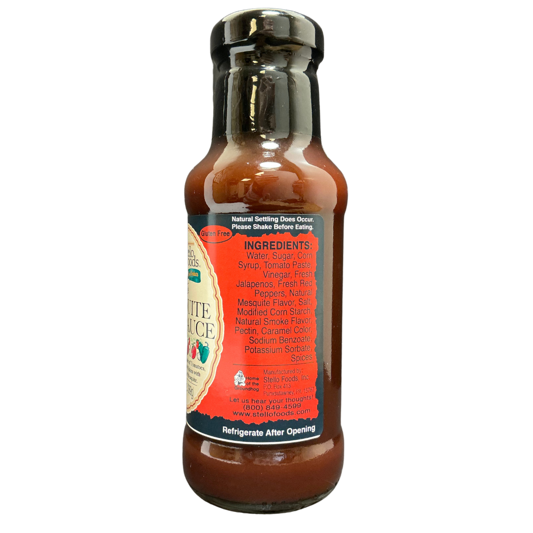 Stello Foods - Rosie's Mesquite BBQ Sauce 13 oz from Stello Foods