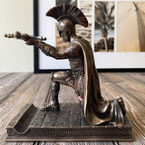 Greek Hoplite Warrior Statue from Moderny