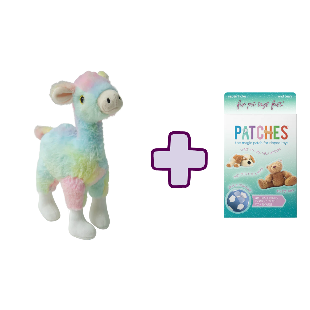 Ally the Alpaca + Patches from Health Extension