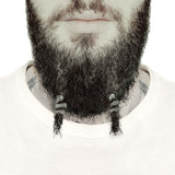 Fenrir Beard Rings (Silver - 8) from Norse Tradesman