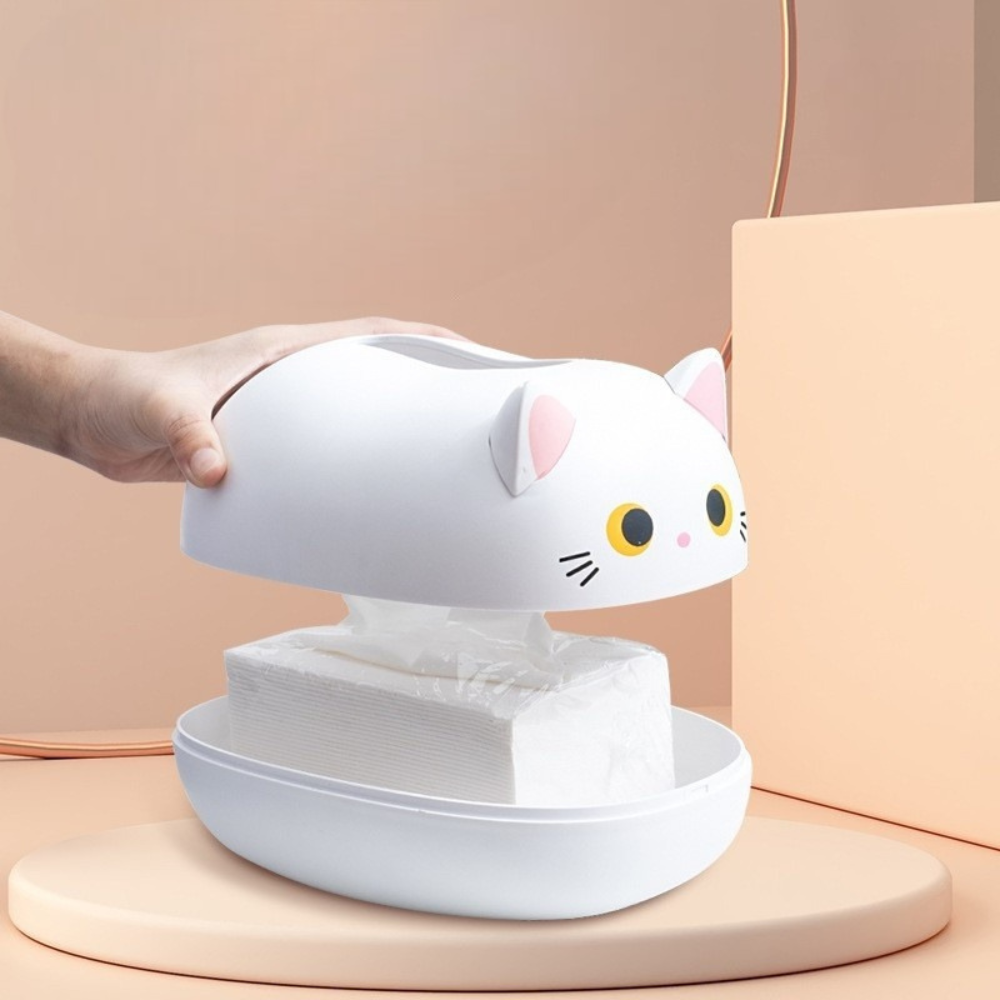 Cat Tissue Box from Moderny