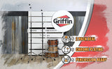 Straight Cymbal Stand (2 Pack) by GRIFFIN - Double Braced Legs, Slip-Proof Gear Holder - Light-Duty for Mobile Drummers Percussion Drum Hardware Set from GeekStands.com