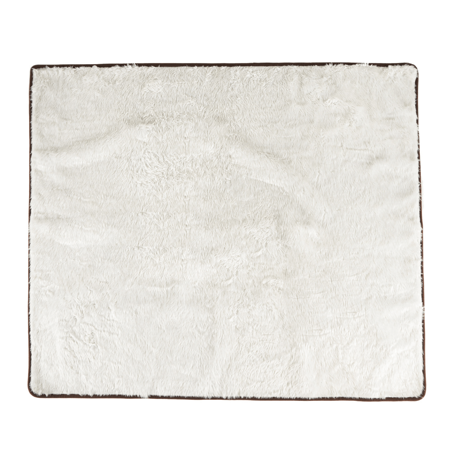 PupProtector™ Summer Short Fur Waterproof Throw Blanket - Polar White from Paw.com