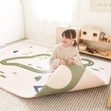 Tiny Land® Double-Sided Baby Playmat Forest Track Wonder From Tiny Land