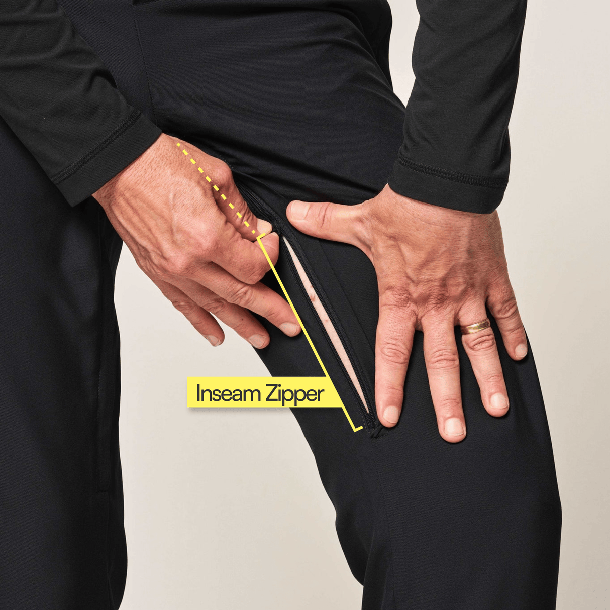 CareZips® Men's Adaptive Pants from Joe & Bella