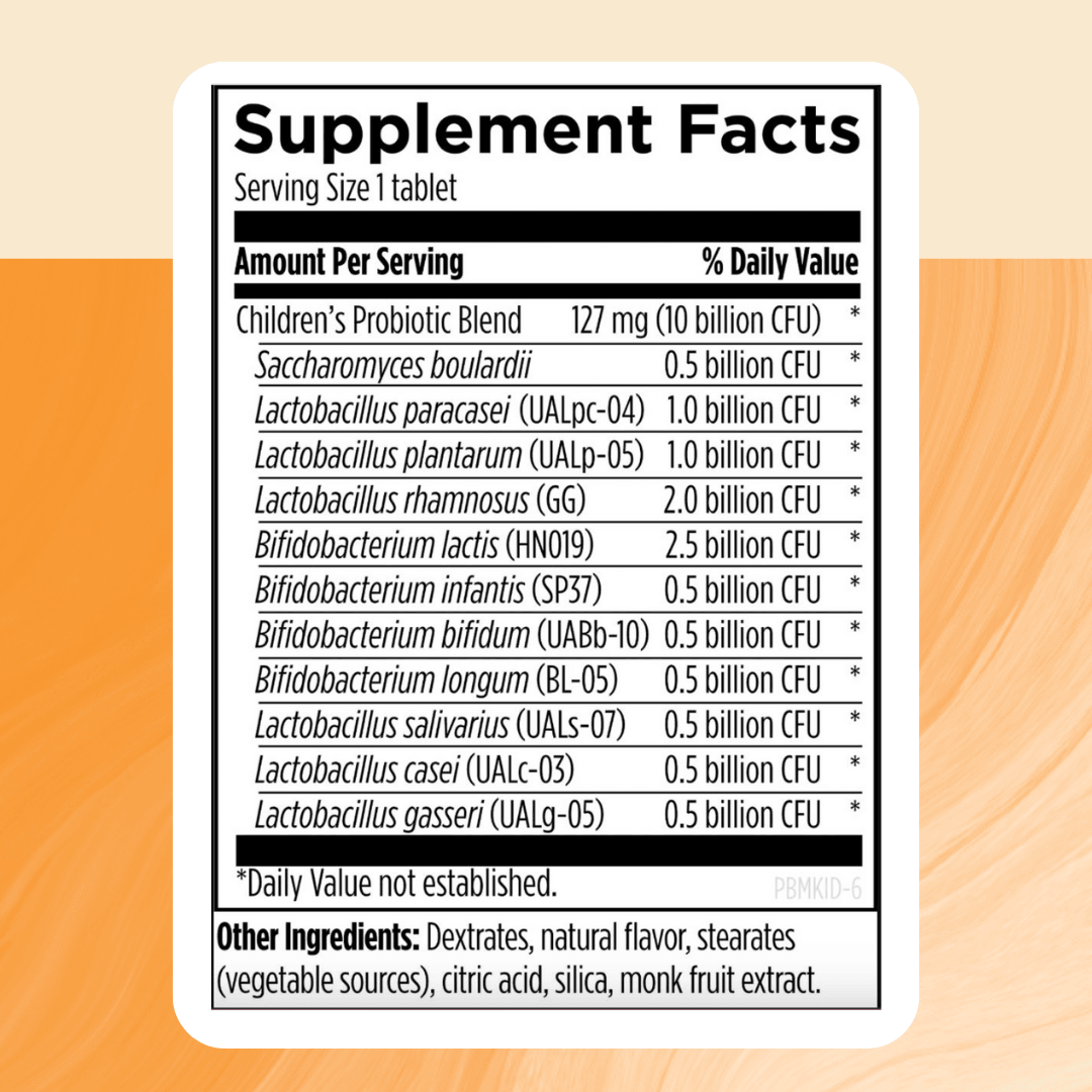 Kid's Probiotic Chewable from Serawise