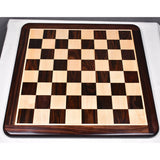 Large 19 inches Flat Chess board - Rosewood & Maple Wood - Square of 50 mm From Royal Chess Mall