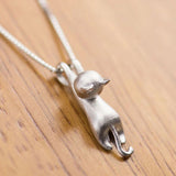 DANGLING KITTY NECKLACE from Ashlen