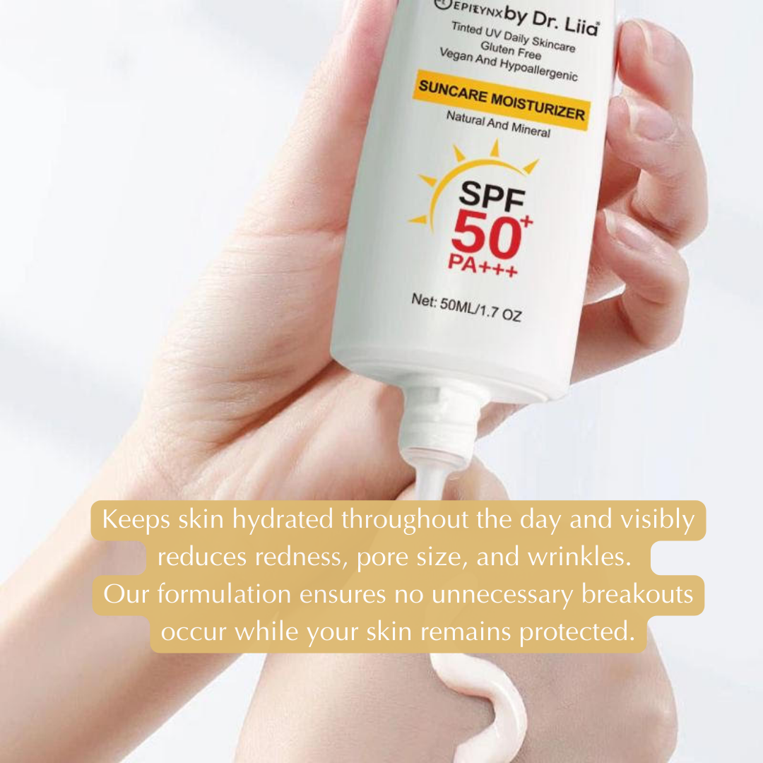 Illuminating Mineral Moisturizing Suncare SPF 50 from Epilynx Skincare and Cosmetics