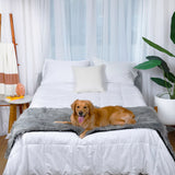 PupProtector™ Waterproof Bed Runner - Charcoal Grey from Paw.com
